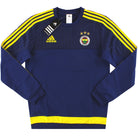 2015-16 Fenerbahce adidas Sweat Top *w/tags* S Football Shirt