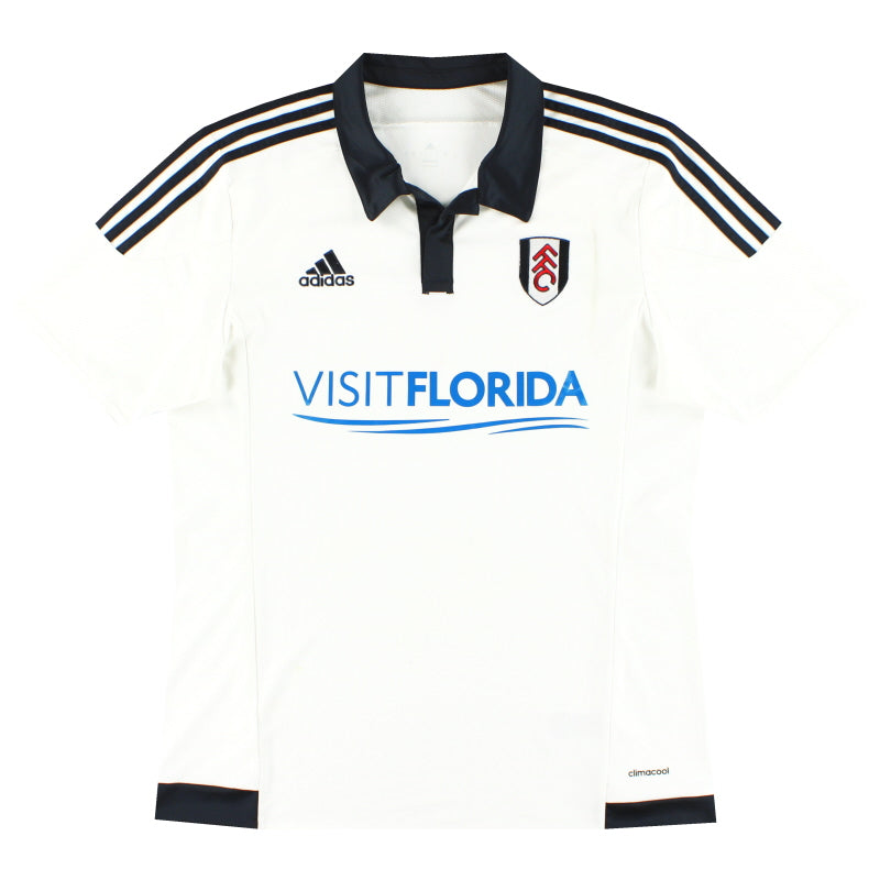 2015-16 Fulham adidas Home Shirt L Football Shirt