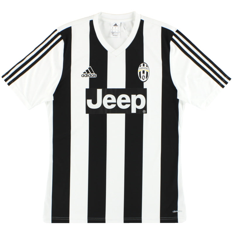2015-16 Juventus adidas Basic Home Shirt *Mint* M Football Shirt