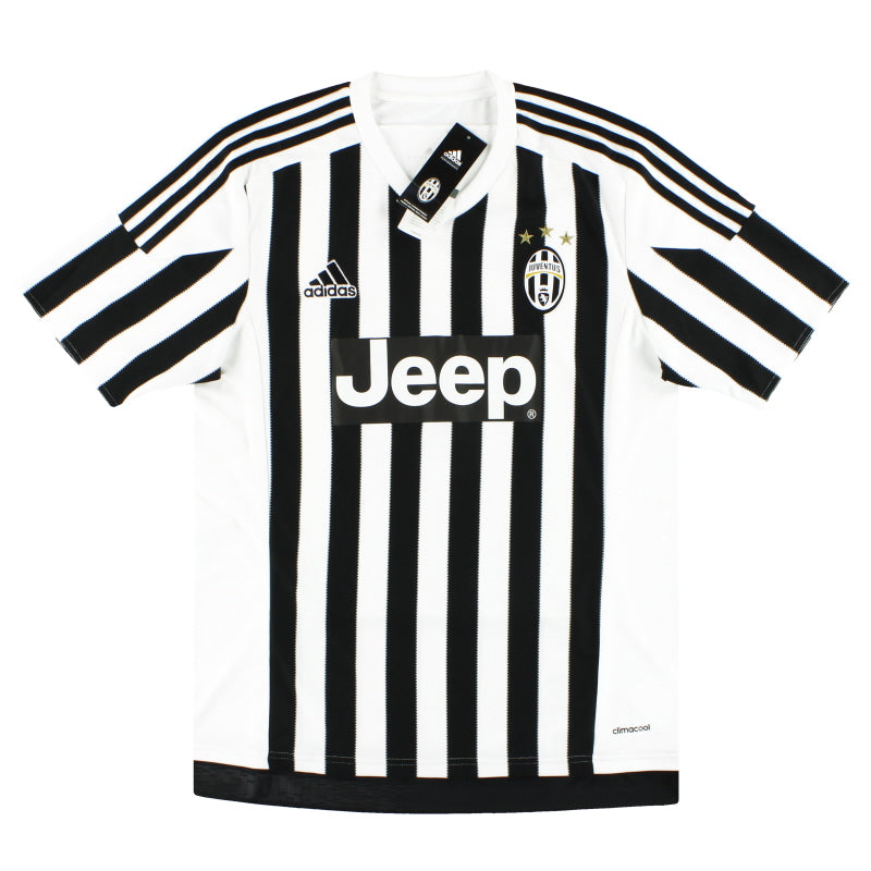 2015-16 Juventus adidas Home Shirt *w/tags* Football Shirt