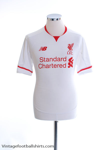 2015-16 Liverpool Away Shirt Lallana #20 M | Vintage Football Shirts