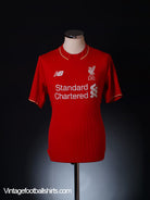 2015-16 Liverpool Home Shirt *As New* S Football Shirt