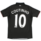 2015-16 Liverpool Third Shirt Coutinho #10 *Mint* XL.Boys Football Shirt