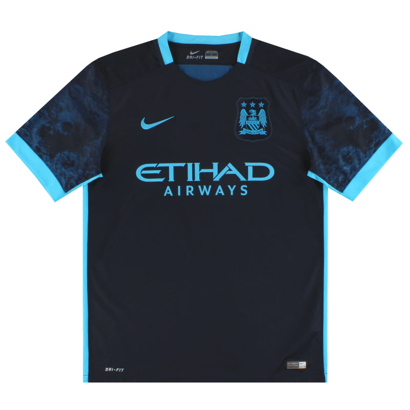 2015-16 Manchester City Nike Away Shirt *Mint* M 658881-476