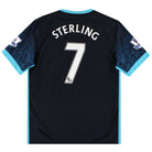 2015-16 Manchester City Nike Away Shirt Sterling #7 L Football Shirt