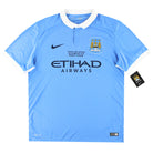 2015-16 Manchester City Nike 'Cup Final' Home Shirt *w/tags* XL Football Shirt