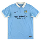 2015-16 Manchester City Nike Home Shirt XL.Boys Football Shirt