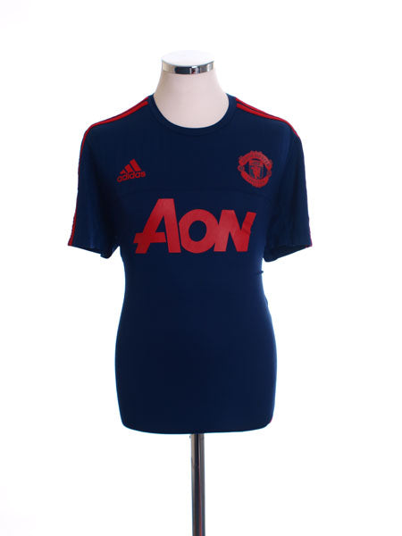 2015-16 Manchester United adidas Training Shirt L Training Shirt