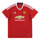 2015-16 Manchester United adidas Home Shirt M Football Shirt