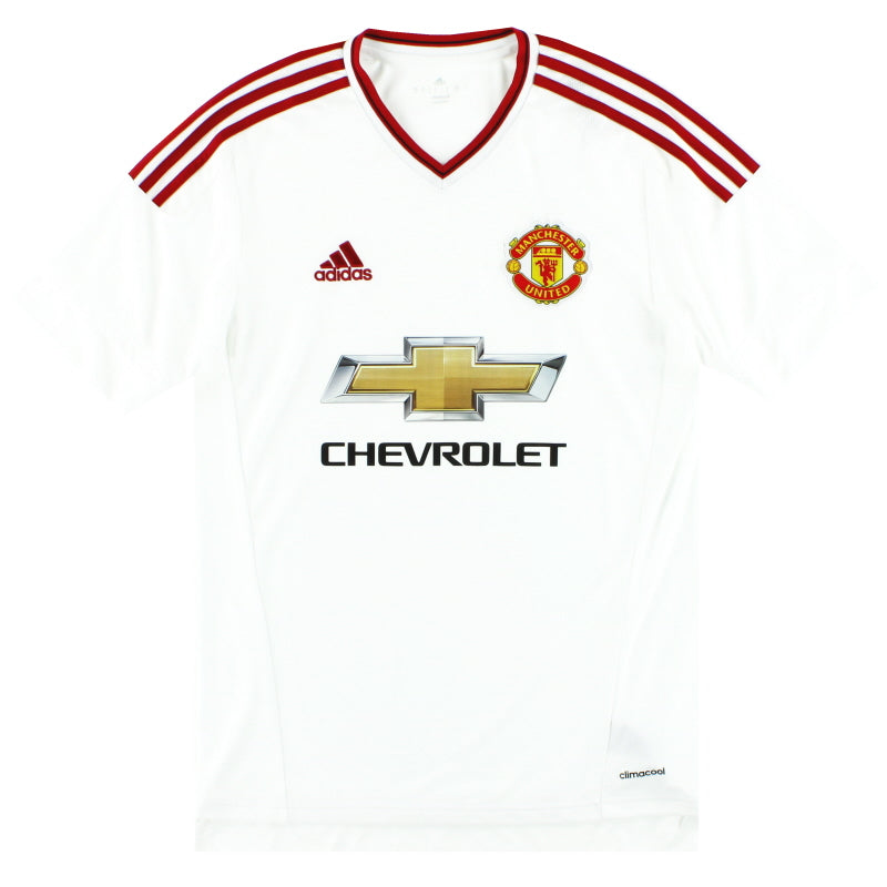 2015-16 Manchester United adidas Away Shirt M Football Shirt