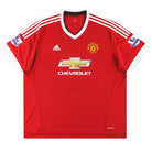 2015-16 Manchester United adidas Home Shirt XXXL Football Shirt