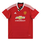 2015-16 Manchester United adidas Home Shirt *w/tags* L Football Shirt