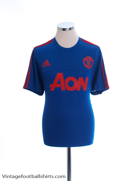 2015-16 Manchester United adidas adizero Training Shirt L Training Shirt