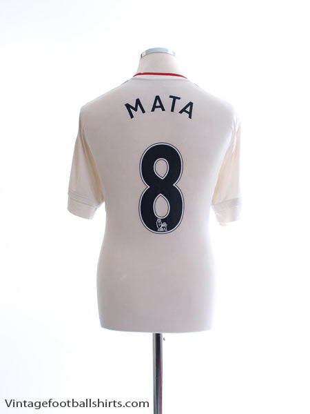 2015-16 Manchester United Away Shirt Mata #8 L Football Shirt