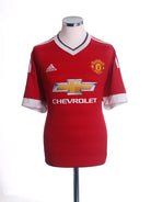 2015-16 Manchester United Home Shirt L Football Shirt