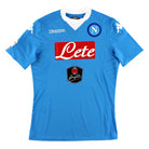 2015-16 Napoli Kombat Home Shirt *Mint* XXL Football Shirt