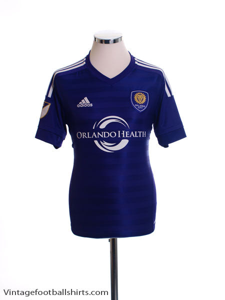 2015-16 Orlando City Home Shirt M Football Shirt