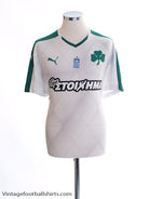 2015-16 Panathinaikos Away Shirt *Mint* XL Football Shirt