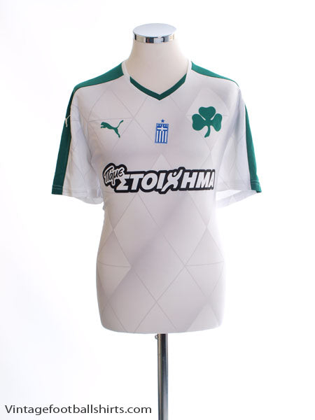 2015-16 Panathinaikos Away Shirt *Mint* XL Football Shirt
