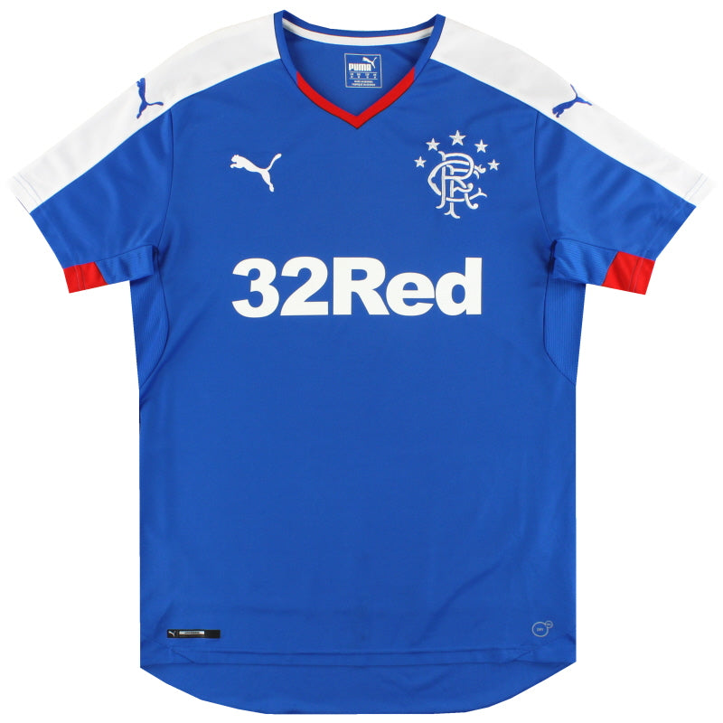 2015-16 Rangers Puma Home Shirt M Football Shirt