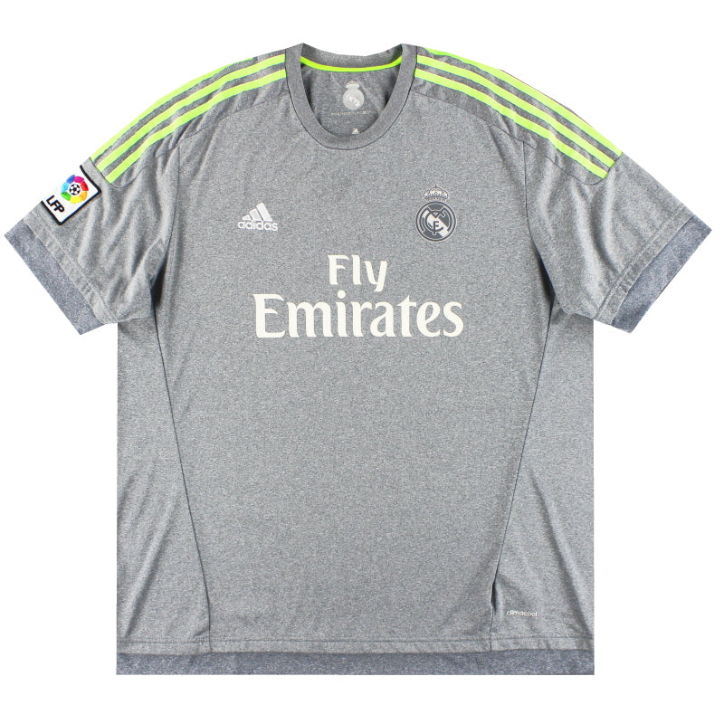2015-16 Real Madrid adidas Away Shirt XXL Football Shirt