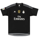 2015-16 Real Madrid adidas Goalkeeper Shirt XL Football Shirt