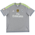 2015-16 Real Madrid Away Shirt *Mint* XL Football Shirt