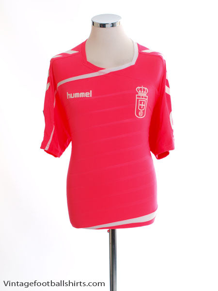 2015-16 Real Oviedo Away Shirt *Mint* L Football Shirt