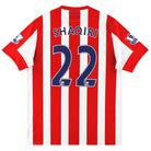 2015-16 Stoke New Balance Home Shirt Shaqiri #22 *Mint* L Football Shirt
