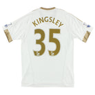 2015-16 Swansea City adidas Home Shirt Kingsley #35 M Football Shirt