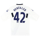 2015-16 Tottenham Under Armour Home Shirt Bentaleb #42 L/S M Football Shirt