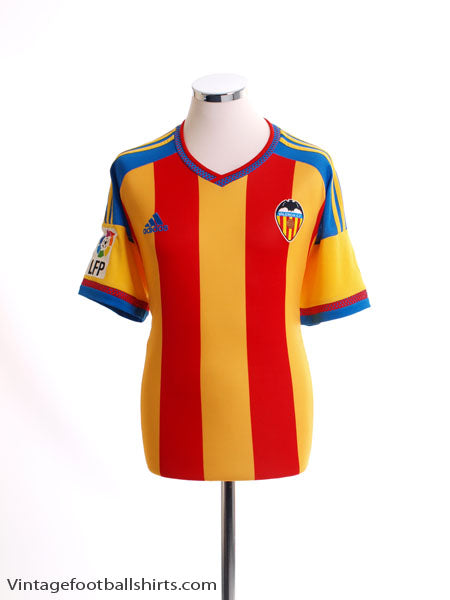 2015-16 Valencia Away Shirt *BNIB* Football Shirt