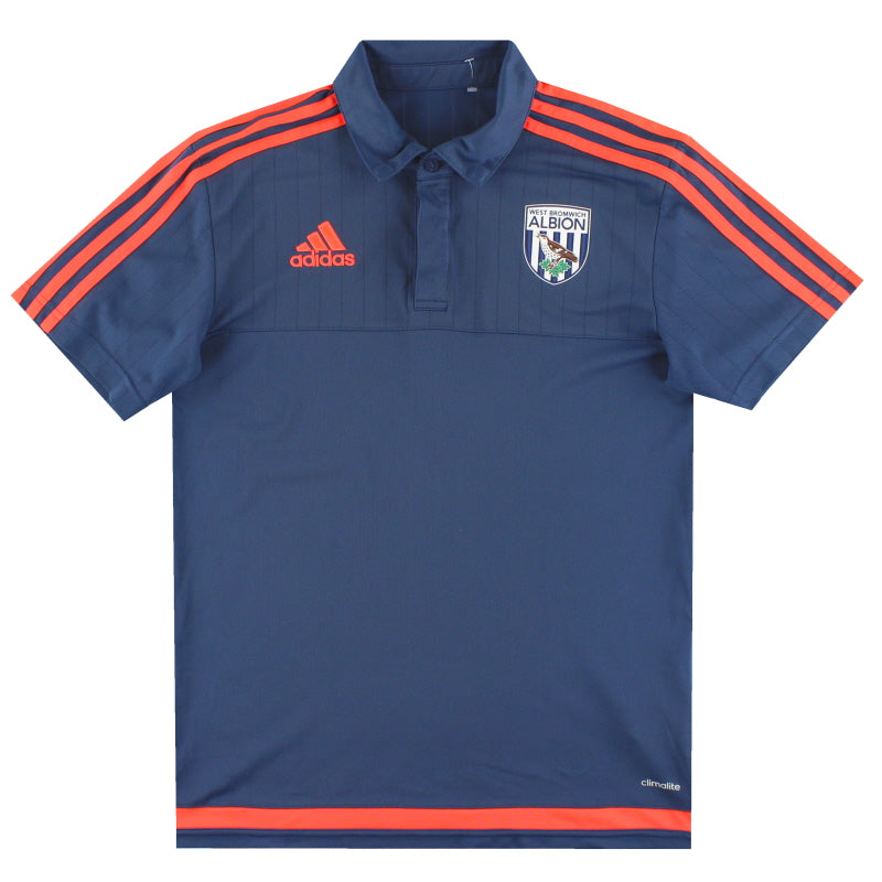 2015-16 West Brom adidas Polo Shirt S Polo Shirt