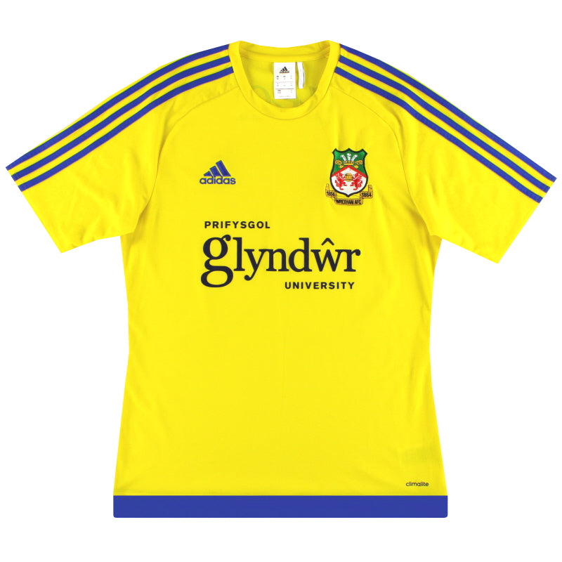 2015-16 Wrexham adidas Away Shirt M Football Shirt