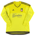2015-16 Wrexham adidas Player Issue Adizero Goalkeeper Shirt XL Football Shirt
