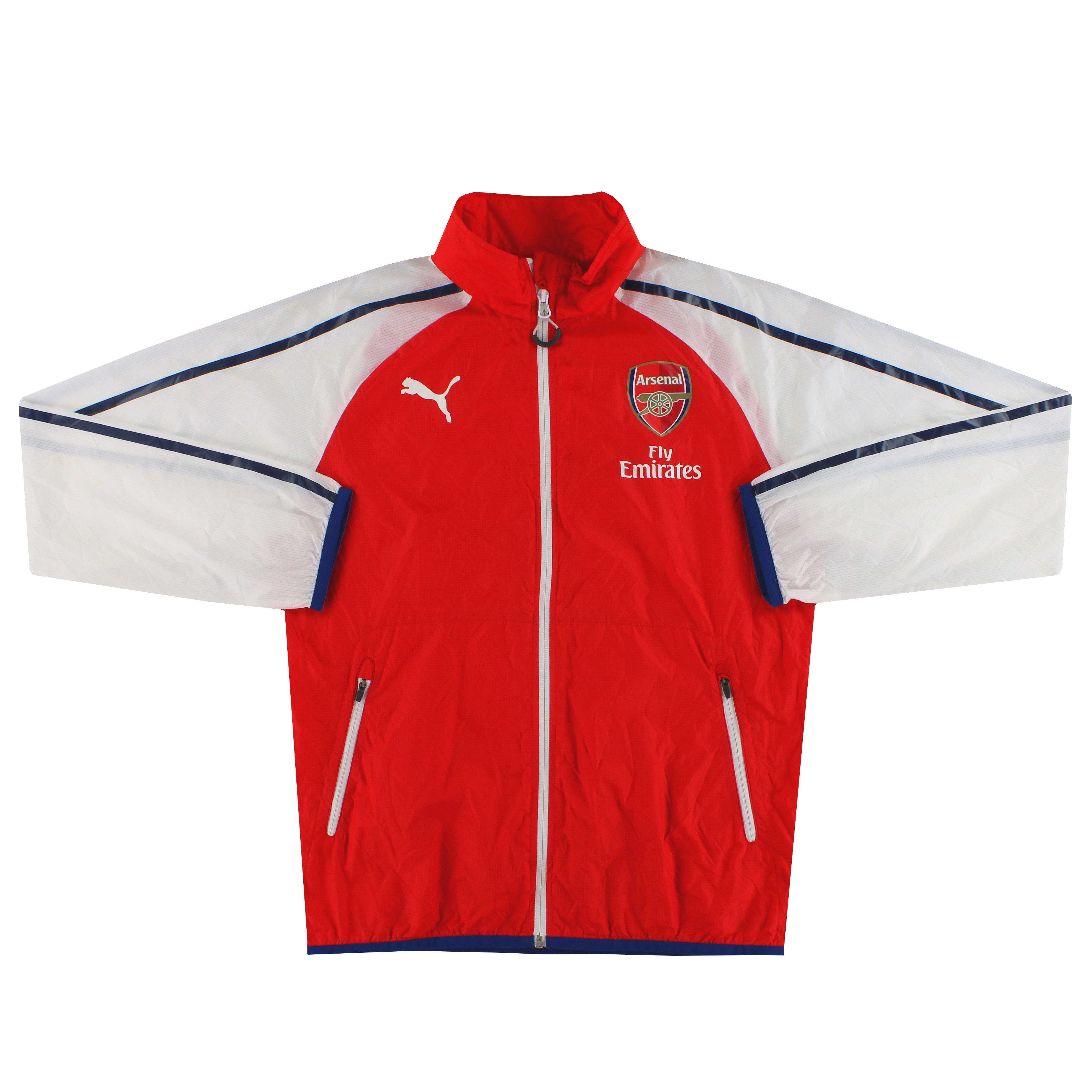 2015-16 Arsenal Puma Lightweight Jacket S 746380 | Vintage