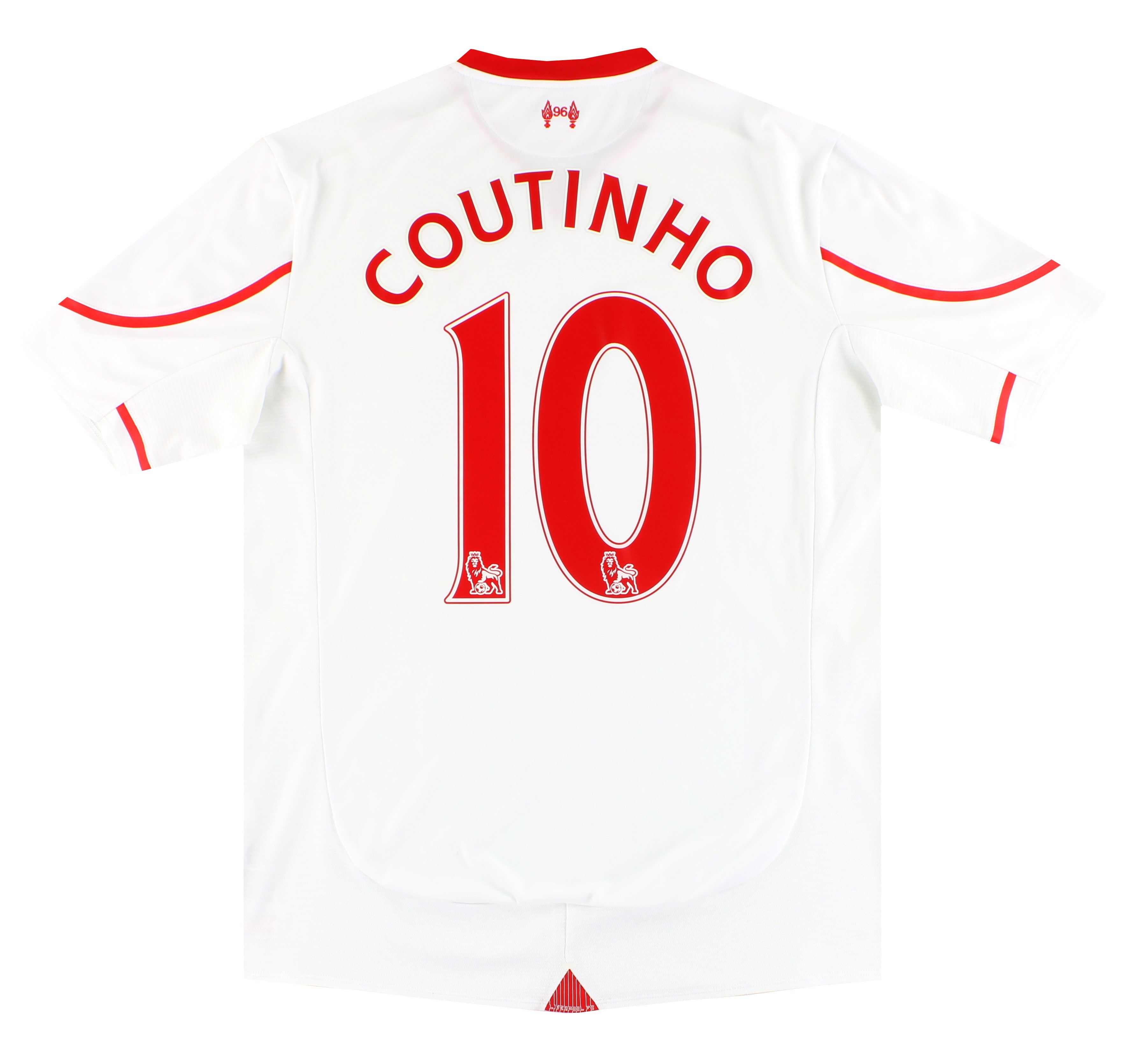 2015-16 Liverpool New Balance Away Shirt Coutinho #10 XL