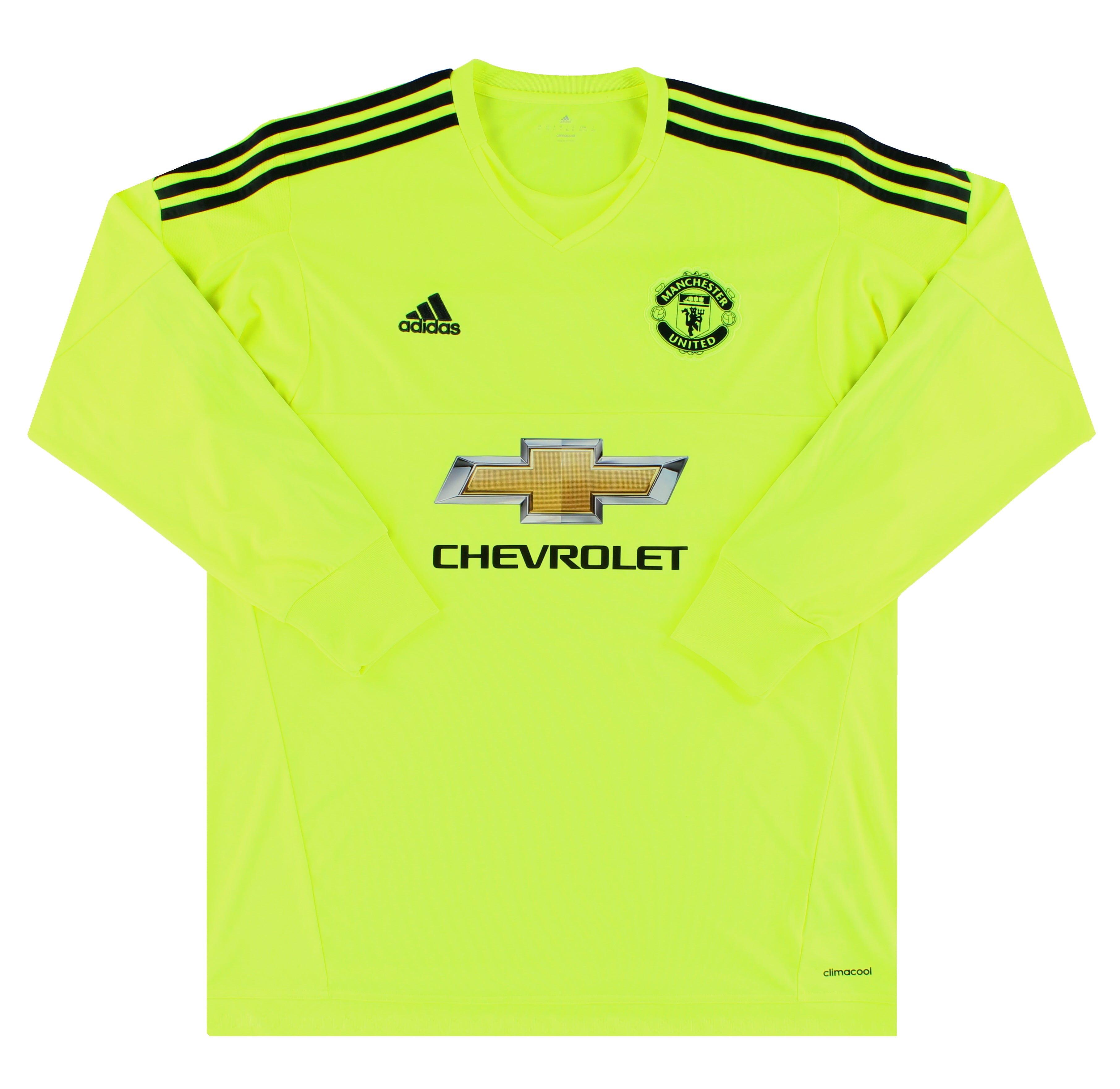 2015-16 Manchester United adidas Goalkeeper Shirt XL