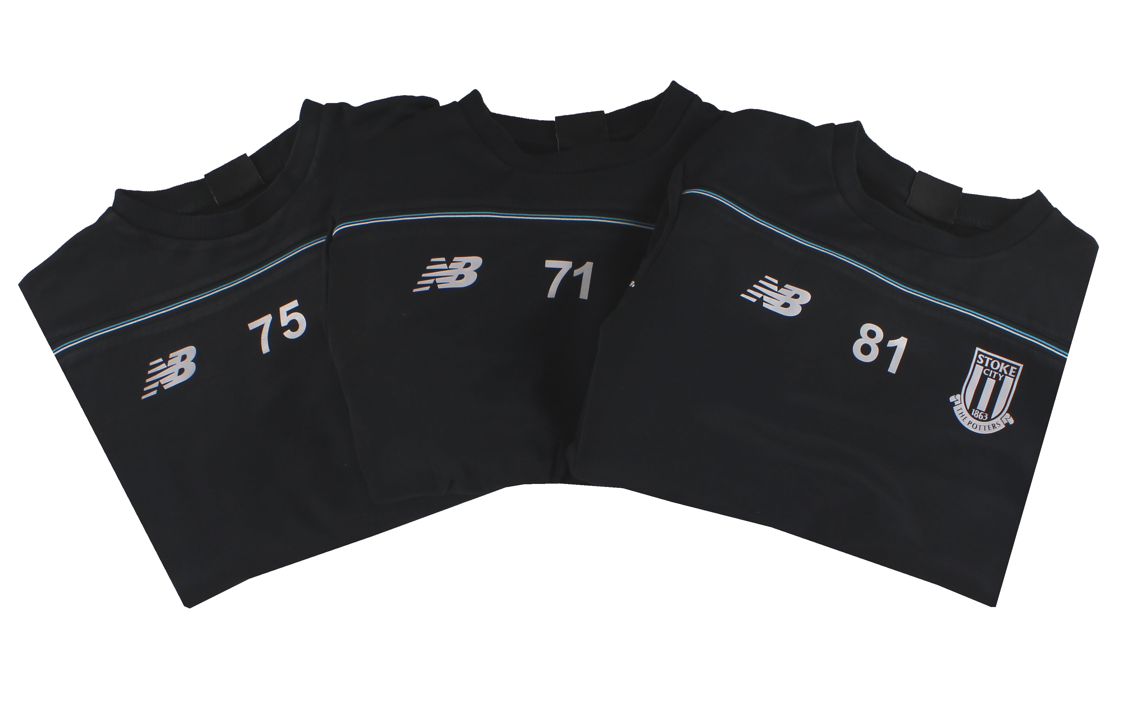 2015-16 Stoke New Balance Player Issue Training Sweatshirt