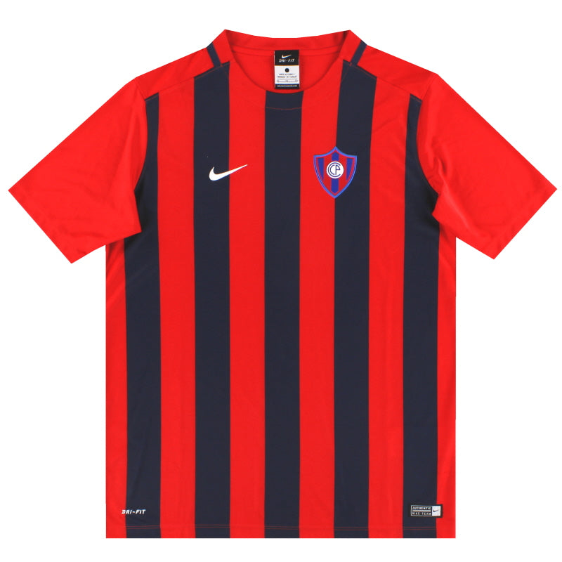 2015 Cerro Porteno Nike Basic Home Shirt XL.Boys Football Shirt