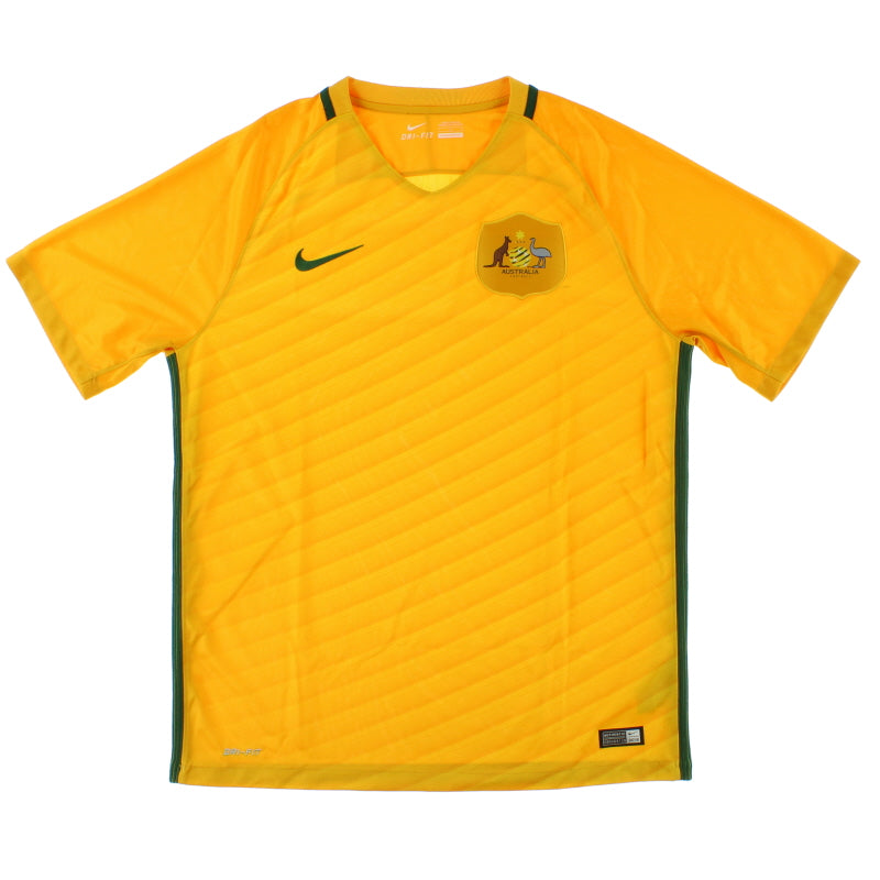 2016-17 Australia Home Shirt L Football Shirt