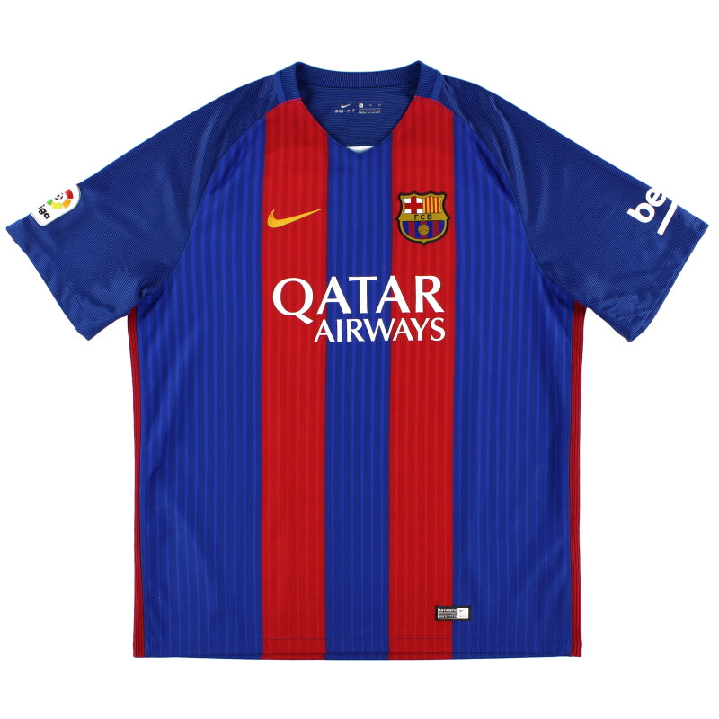 2016-17 Barcelona Home Shirt XL Football Shirt