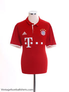 2016-17 Bayern Munich Home Shirt *Mint* L Football Shirt