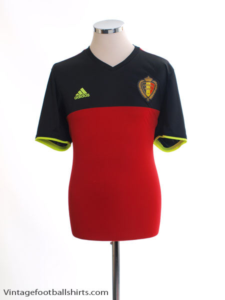 2016-17 Belgium Home Shirt *Mint* L Football Shirt