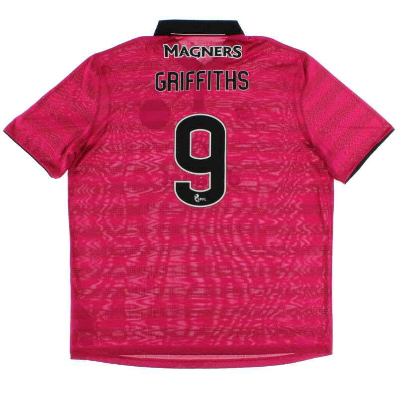 2016-17 Celtic Third Shirt Griffiths #9 *Mint* XXL Football Shirt