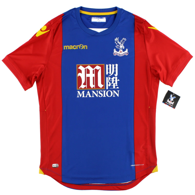 2016-17 Crystal Palace Macron Home Shirt *BNIB* Football Shirt