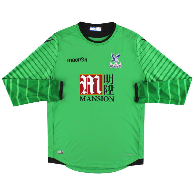 2016-17 Crystal Palace Macron Goalkeeper Shirt L Football Shirt