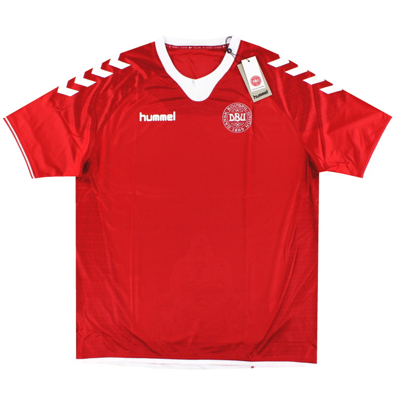 2016-17 Denmark Hummel Home Shirt *w/tags* XXXL Football Shirt