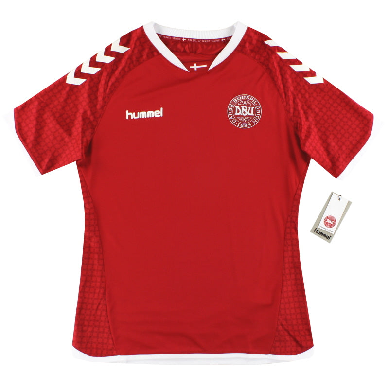 2016-17 Denmark Hummel Women's Home Shirt *w/tags* L Football Shirt