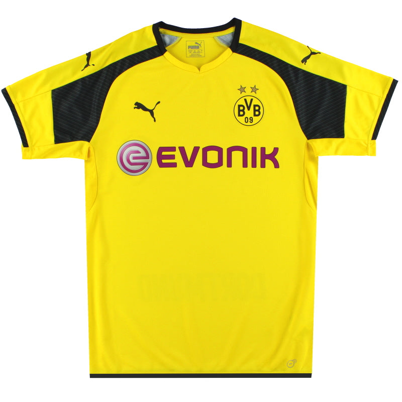 2016-17 Dortmund Puma CL Home Shirt *As New* M Football Shirt